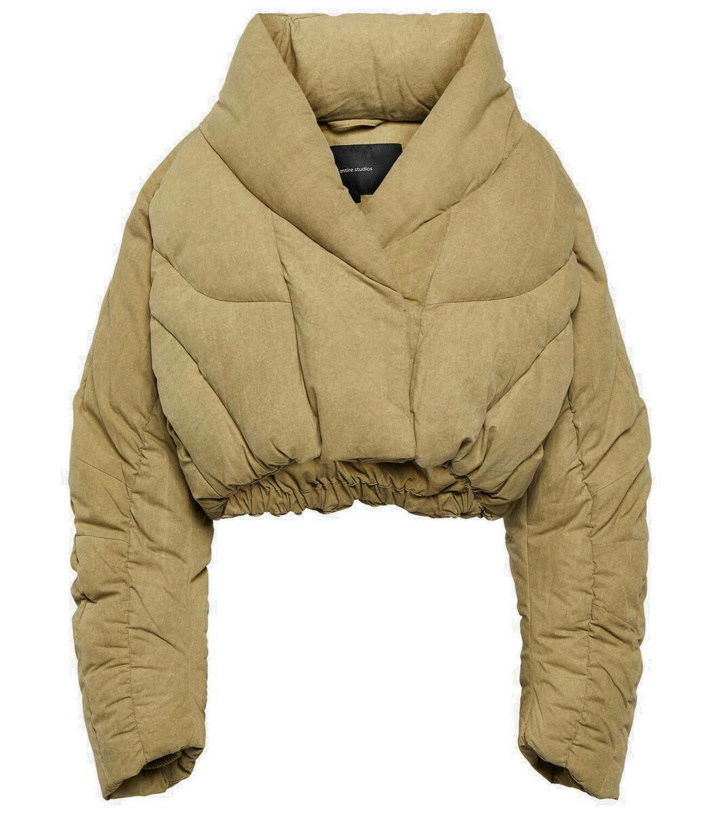Photo: Entire Studios Cropped puffer jacket