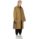 A. A. Spectrum Tan Hobo Trench Coat