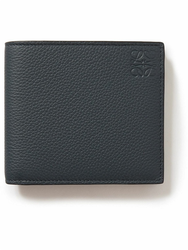 Photo: Loewe - Logo-Debossed Full-Grain Leather Billfold Wallet