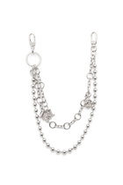 Diesel Metal charm with chains and pendants - Charms and Keyrings Womens in Silver