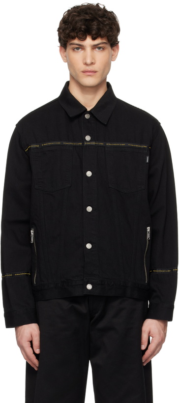 Photo: UNDERCOVER Black Pocket Denim Jacket