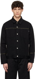 UNDERCOVER Black Pocket Denim Jacket