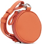 Vivienne Westwood Orange Phone Lanyard Faux-Leather Pouch
