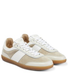 Tod's - Tabs leather and suede sneakers