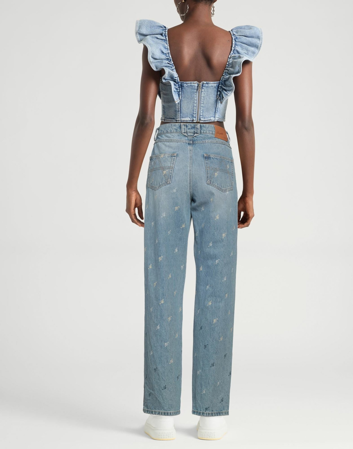 Axel Arigato Womens Jeans in Blue