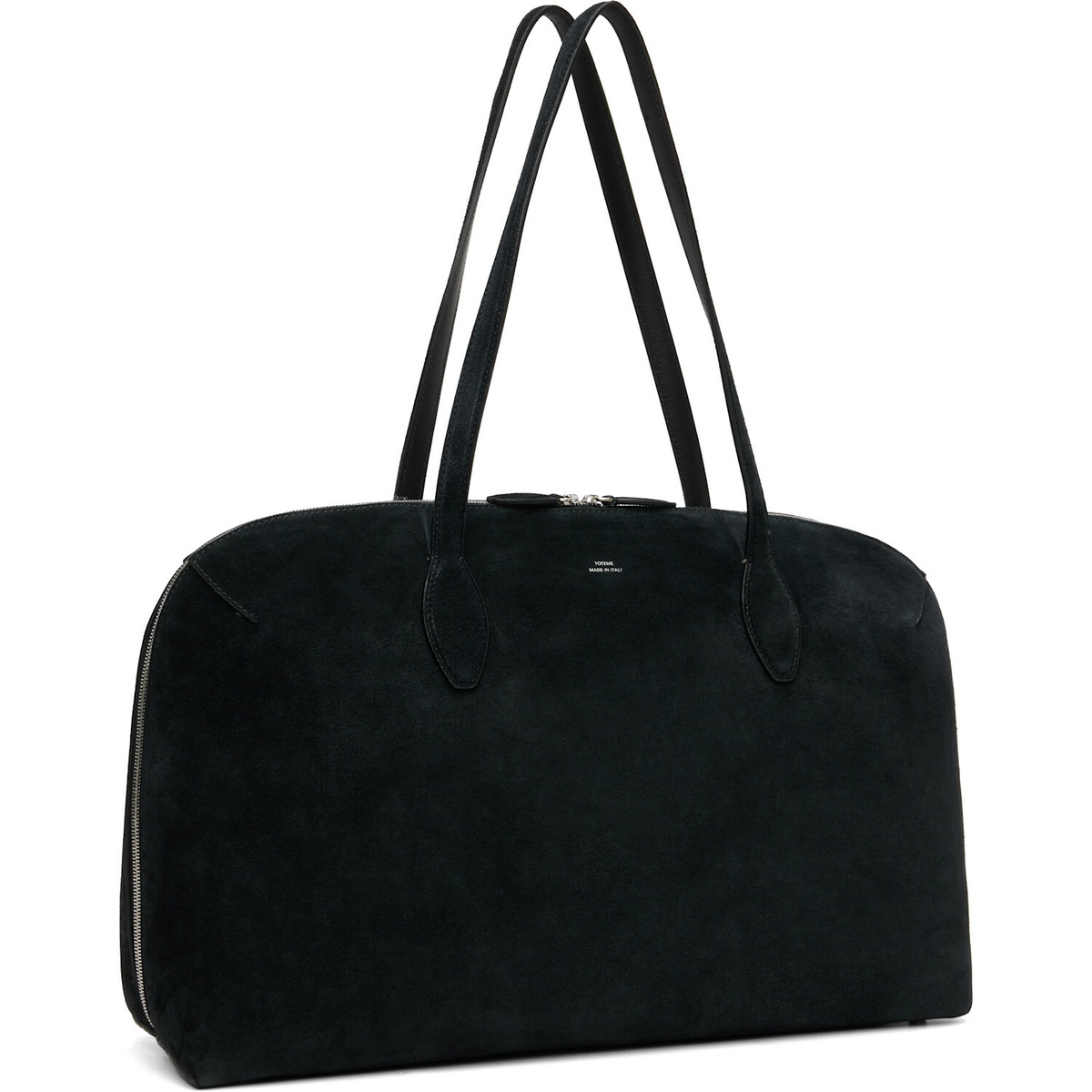 TOTEME Black Suede Day Tote
