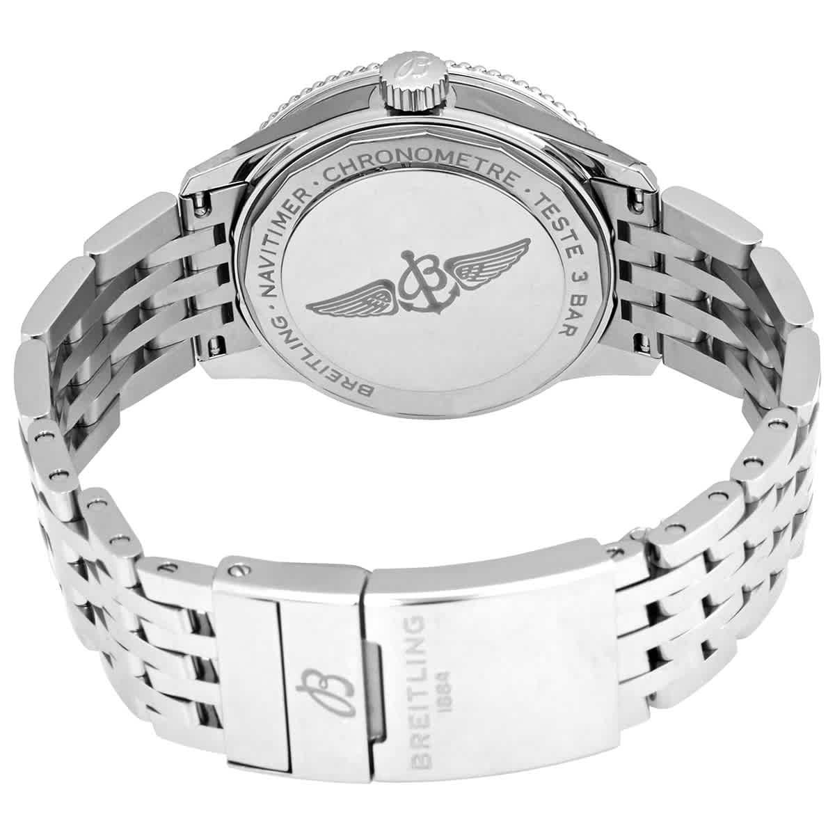 Breitling Navitimer 35 Automatic Silver Dial Watch A17395F41G1A1