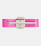 Versace Biggie Medusa satin hair clip