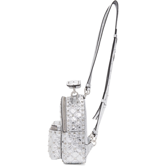 Valentino Silver Valentino Garavani Metallic Rockstud  display picture 1