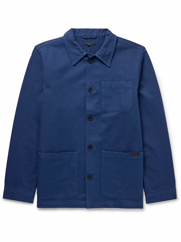 Photo: Nudie Jeans - Barney Slim-Fit Cotton-Twill Jacket - Blue