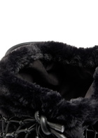 3.1 Phillip Lim Macrame Mini Caged Faur fur Tote - Black - One Size