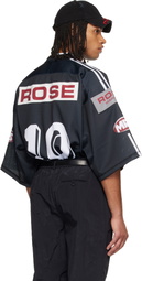 Martine Rose Gray Oversized Hockey T-shirt