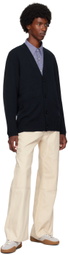 LISA YANG Navy Wilson Cardigan