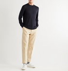 Theory - Regal Slim-Fit Wool Sweater - Purple