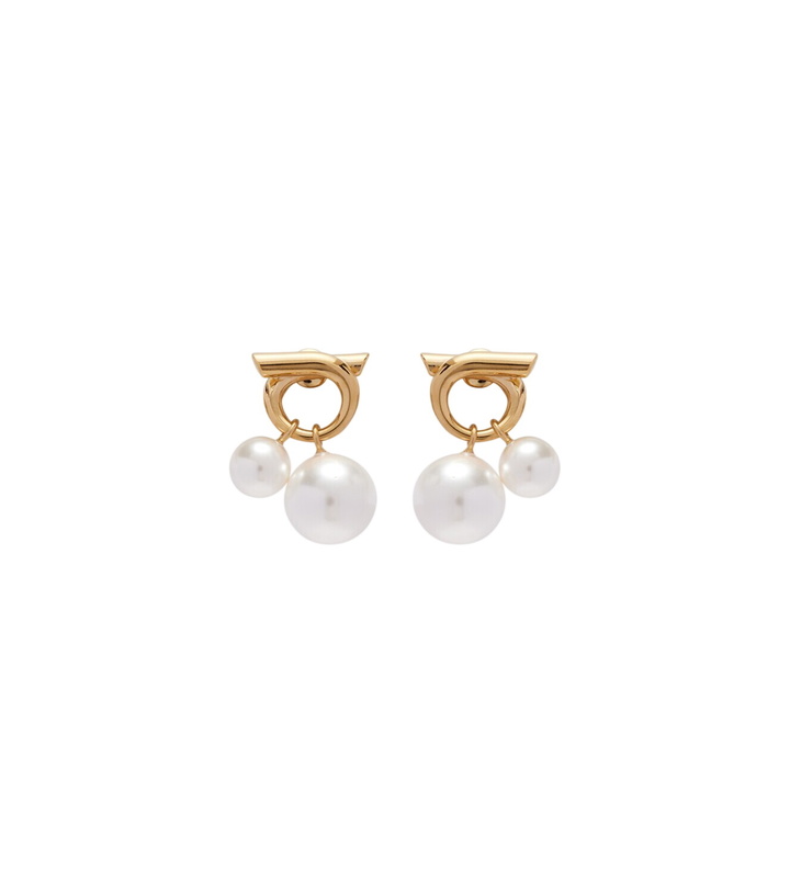 Photo: Ferragamo Embellished earrings