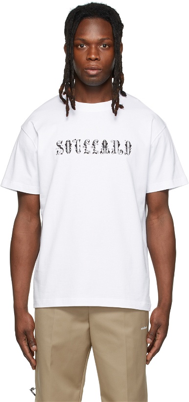Photo: Soulland White Circus Logo T-Shirt