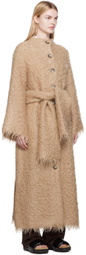 by Malene Birger Beige Enarian Coat
