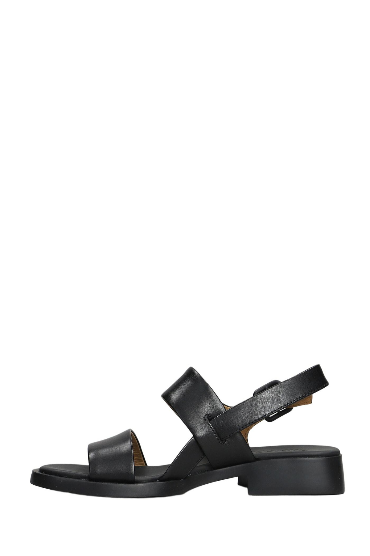 Camper Dana Sandals In Black Leather