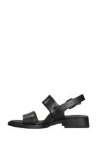 Camper Dana Sandals In Black Leather