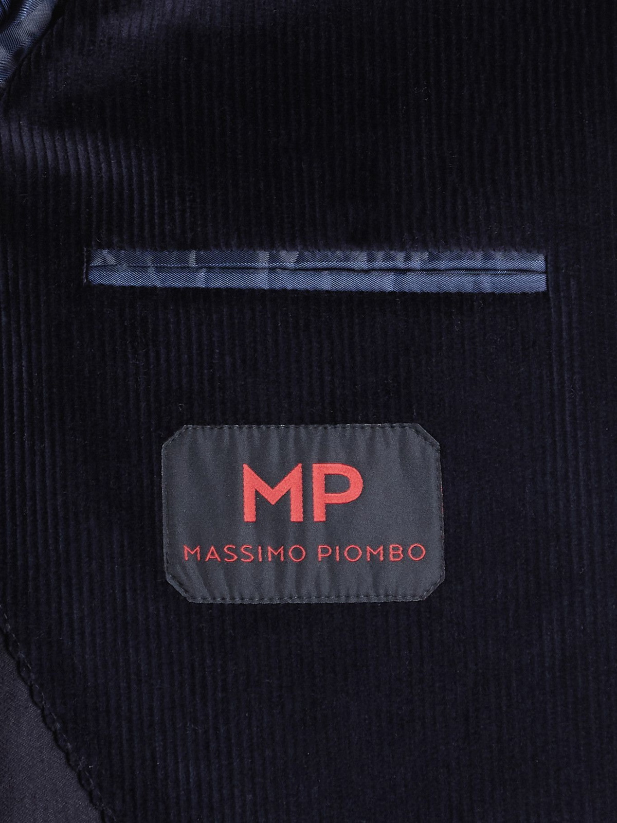 MP Massimo Piombo - Guru Cotton-Blend Corduroy Blazer - Blue