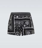 Dolce&Gabbana - Bandana printed swim shorts