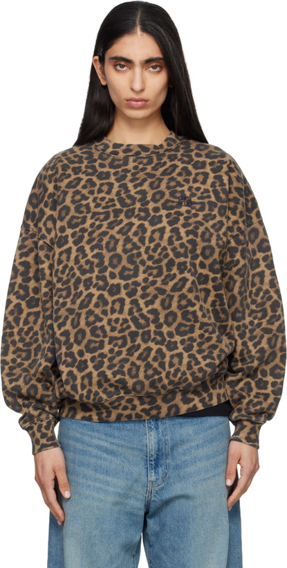 Photo: ANINE BING Brown Miles Sweatshirt