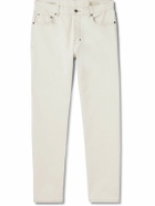 Massimo Alba - Oceano Straight-Leg Selvedge Jeans - White