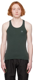 Olly Shinder Green Racerback Tank Top