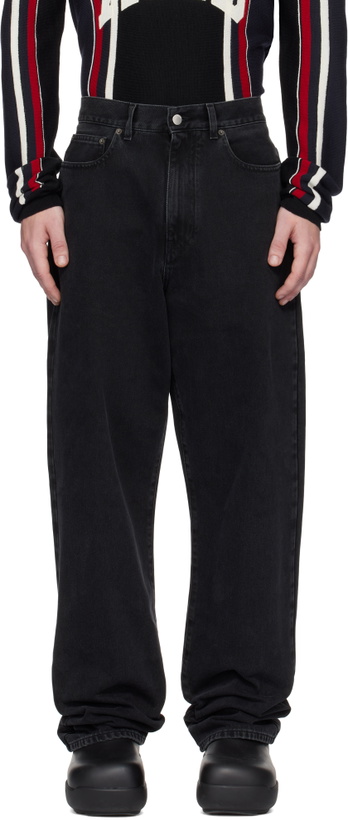 Photo: AMBUSH Black Basic Denim Jeans
