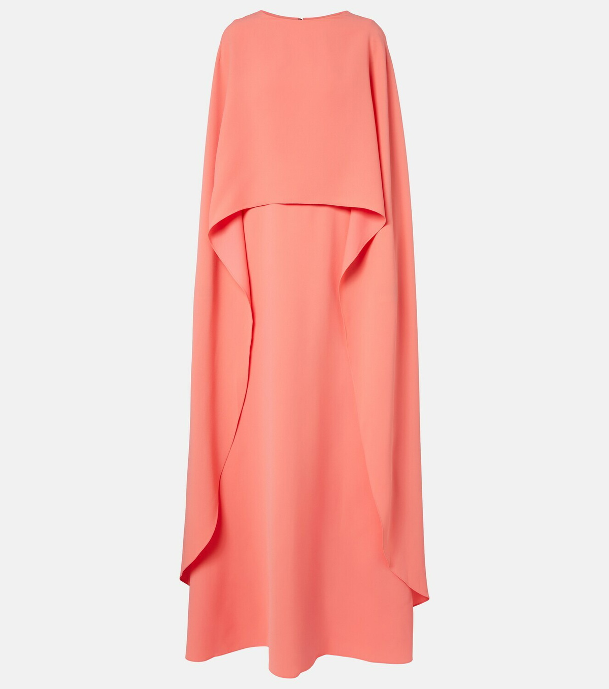 Carolina Herrera Caped crêpe gown