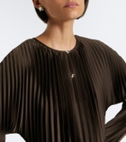 Vince Pleated midi dress