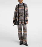 Missoni Zigzag belted cardigan