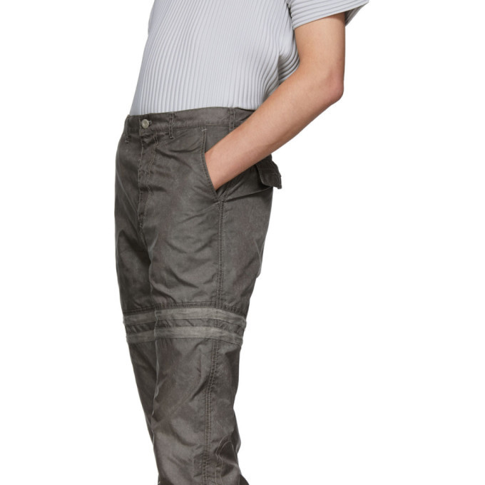 Kanghyuk Grey Readymade Airbag Oil Washed Trousers Kanghyuk