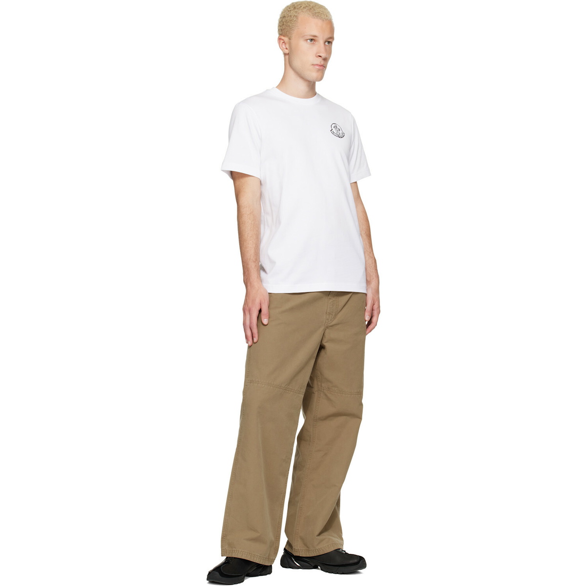 Moncler White S/S T-shirt