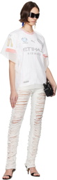 Prototypes White Fused Football Tricot T-shirt