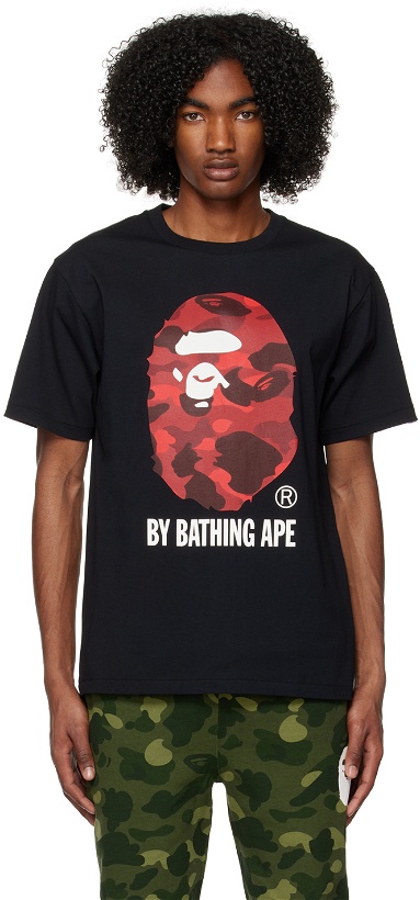 Photo: BAPE Black Camo 'By Bathing Ape' T-Shirt