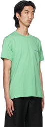 Comme des Garçons Shirt Green Logo T-Shirt