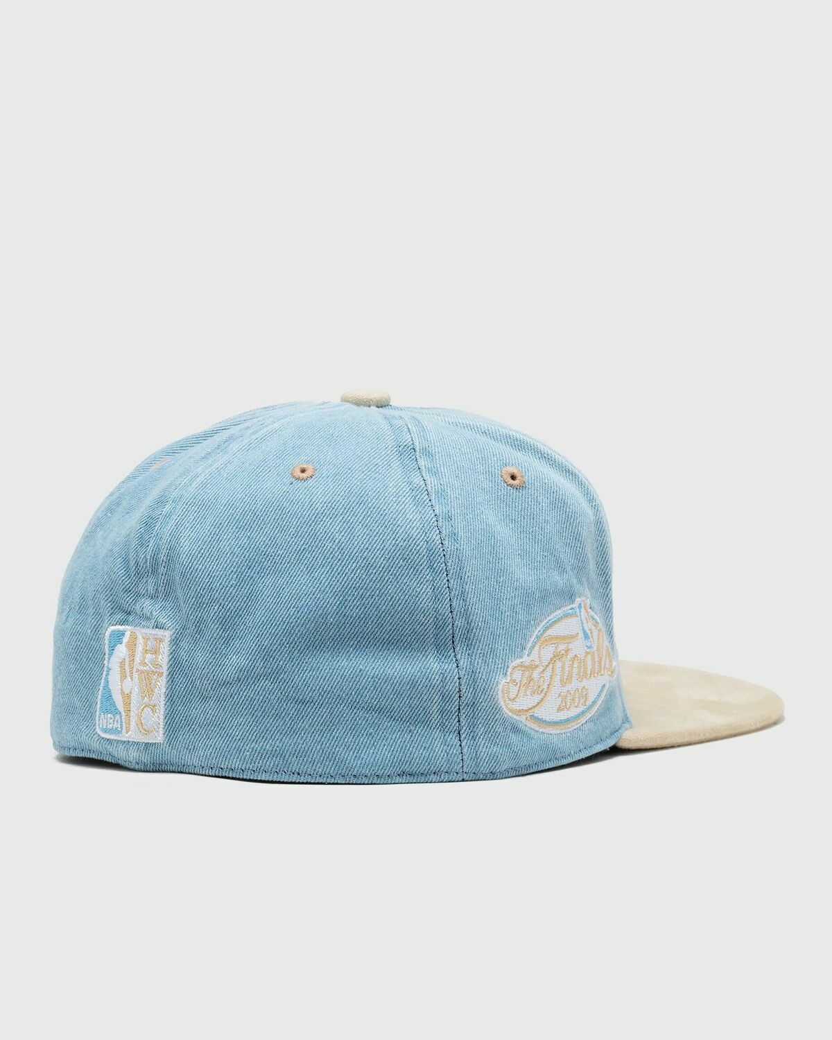Mitchell & Ness Nba Blue Jean Baby Fitted Hwc Lakers Blue/Beige - Mens - Caps