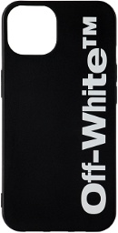 Off-White Black Squashed Off iPhone 13 Case