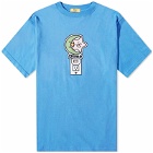 Dime Men's Nightlight T-Shirt in Sonic Blue