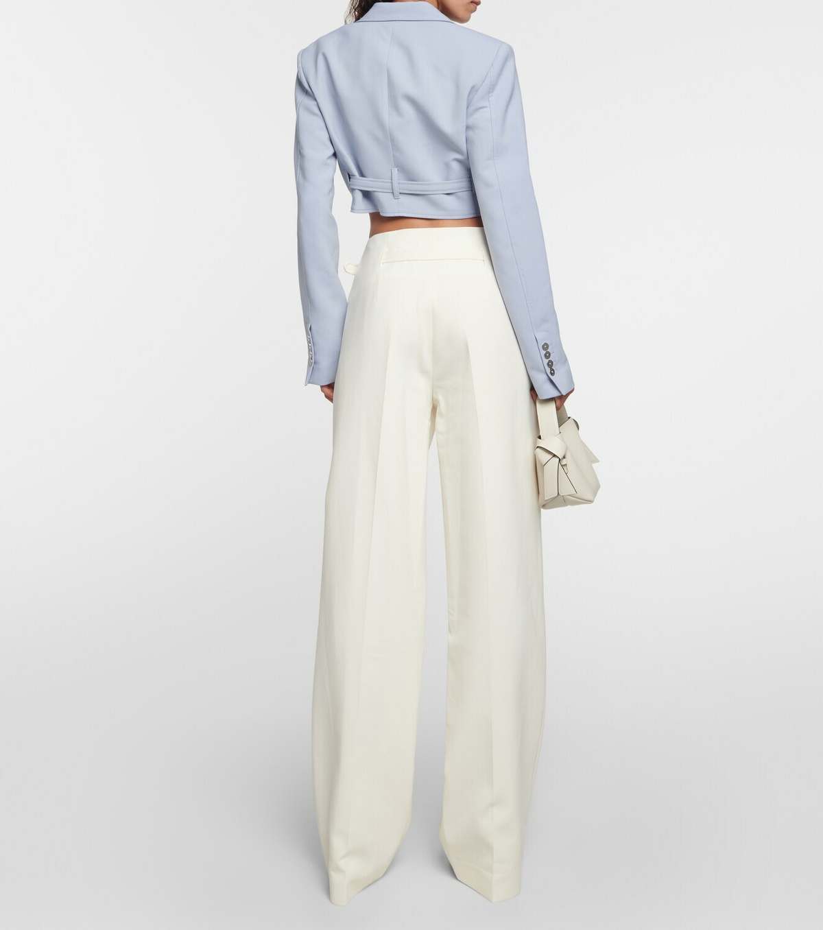 Dion Lee Cropped wool-blend blazer Dion Lee