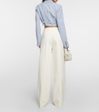 Dion Lee Cropped wool-blend blazer