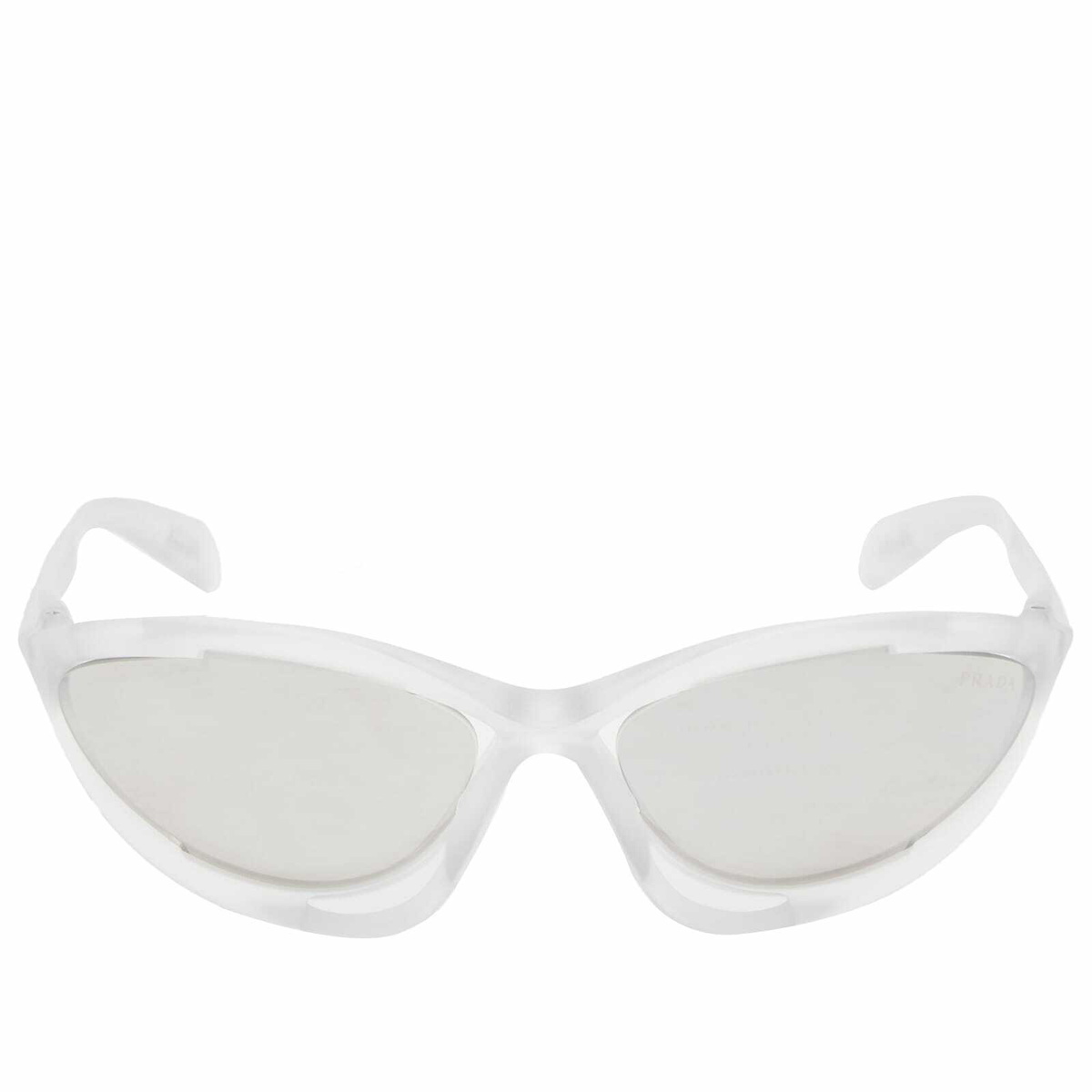 【yudai】PRADA frosted sunglasses Prada Frosted Drop Sunglasses (Grey) — GAIJIN RECYCLING