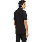 Givenchy Black Embroidered Refracted Logo Polo