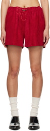 Carter Young SSENSE Exclusive Red Shorts
