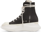 Rick Owens DRKSHDW Gray Abstract Sneak Sneakers