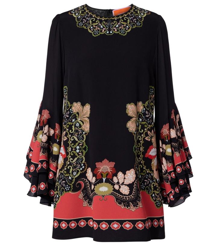 Photo: La DoubleJ Friday printed crêpe minidress