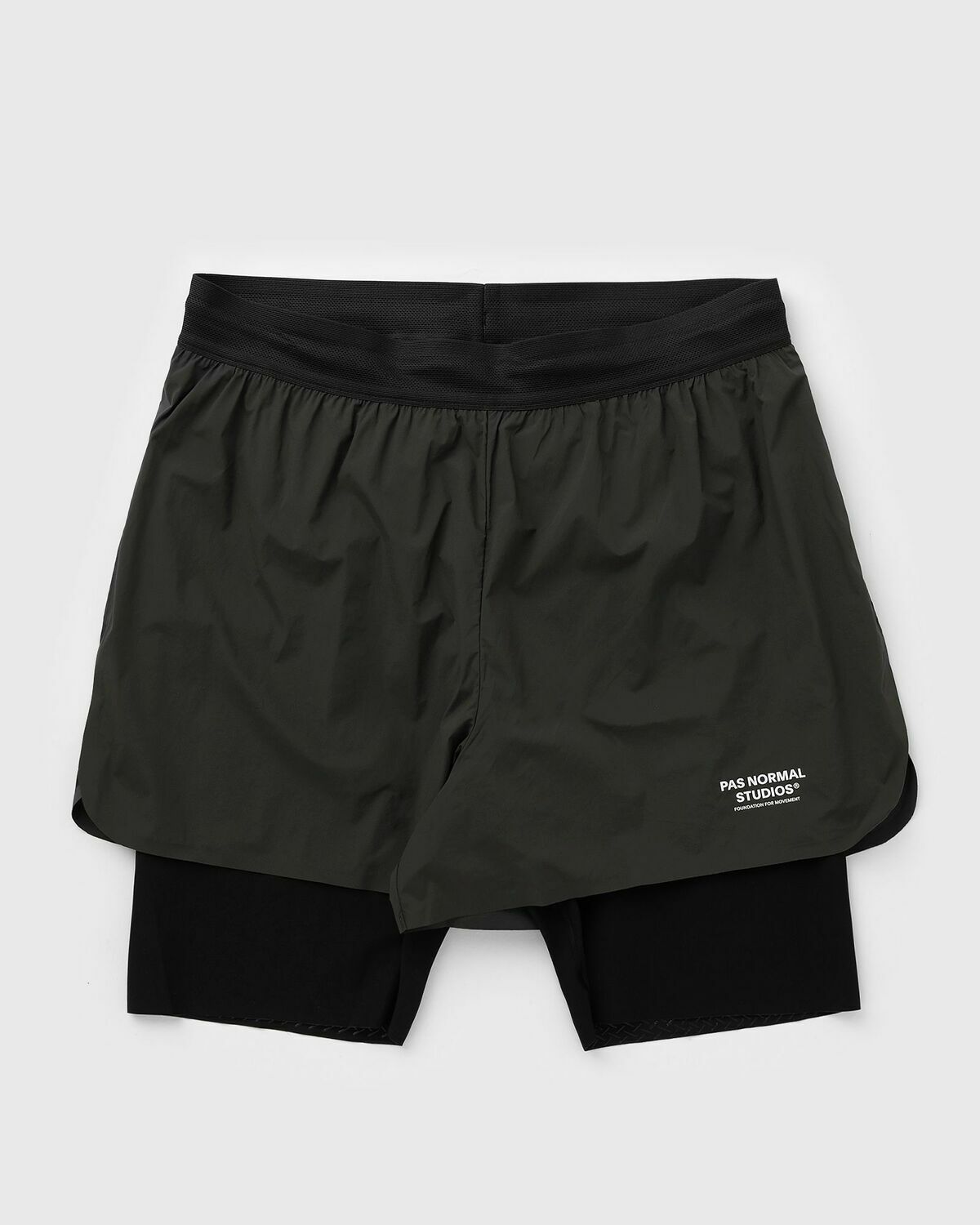 Pas Normal Studios Balance 2-in-1 Shorts Green Mens Sport & Team Short