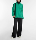 The Row Marley suede-paneled leather sneakers