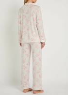 Eberjey Gisele Floral-print Jersey Pyjama set Pink